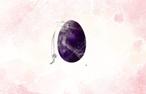 Yoni Stein Amethyst Grösse L