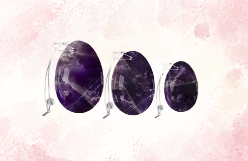 Yoni Stein Amethyst Grösse L